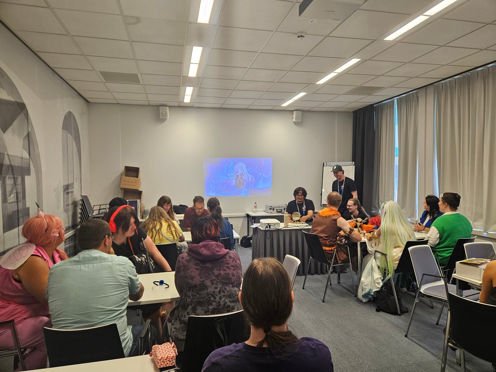 An activity Kinjin hosted at Abunai!